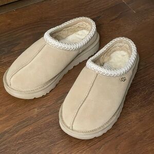 UGG Beige Cozy Slip-Ons